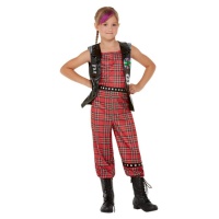 Costume de punk rocker pour filles