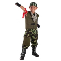 Costume de sergent militaire pour enfants