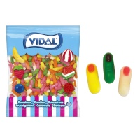 Mini doigts coupés colorés - Vidal - 1 kg