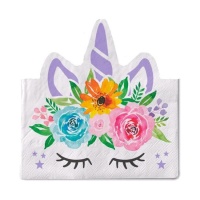 Serviettes de table Licorne 16,5 x 16,5 cm - 20 pcs.