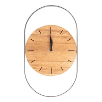 Horloge murale originale 35 x 20 cm - DCasa