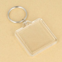 Porte-clés photo carrés de 4 cm - 4 pcs.