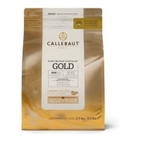 Pépites de chocolat fondant au caramel doré 2,5 kg - Callebaut