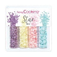 Star mix sprinkles kit 52 gr - Scrapcooking