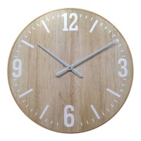 Nouvelle horloge murale en bois 60 cm - DCasa