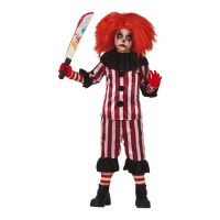 Costume de clown maléfique pour enfants