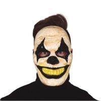 Masque de clown avec des dents saillantes