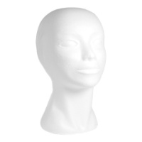 Figure en liège d'une tête de femme 16 x 29 cm - 1 pc.
