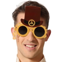 Lunettes à chapeau steampunk