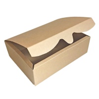 Boîte à biscuits kraft 26 x 19 x 8 cm - Pastkolor