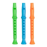 Flûtes colorées - 3 pièces