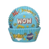 Capsules de cupcakes comiques - FunCakes - 48 pcs.