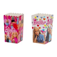 Boîte à pop-corn Barbie - 6 pcs.