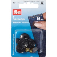 Boutons simples 1,6 cm tête pointue Zeus - Prym - 4 pcs.