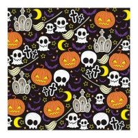 Serviettes de table Halloween 33 x 33 cm - 20 unités