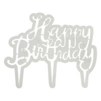 Happy Birthday Découpeur de gâteau 18,5 x 15,5 cm - PME