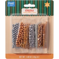 Kit de décors métalliques assortis 7 - PME - 42 gr