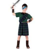 Costume d'écossais Braveheart pour enfants