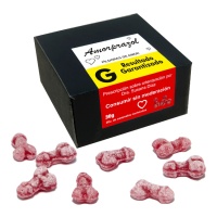 Bonbons en forme de pénis à l'amorprazol - 30 grammes