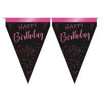 Banderole Elegant Pink de 3,00 m