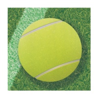 Serviettes de Tennis & Padel 16,5 x 16,5 cm - 16 unités