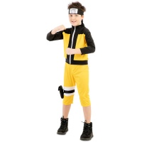 Costume jaune de Naruto pour enfants