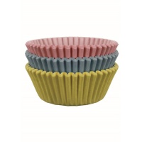 Capsules pour cupcakes aux couleurs pastel - PME - 60 pcs.
