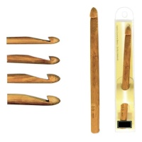 Crochet 8 à 12 mm bambou - Nadel - 1 pc.