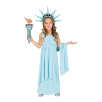 Costume de la Statue de la Liberté pour filles
