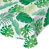 Nappe avec feuilles de jungle 1,37 x 2,74 m