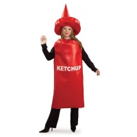 Costume de pot de ketchup