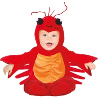 Costume de bébé homard