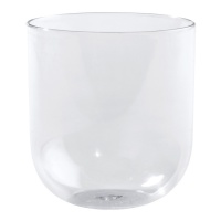 Verres cylindriques en plastique transparent de 87 ml - Dekora - 100 pcs.