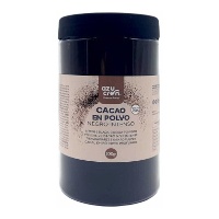 Cacao en poudre noir intense de 200 gr - Azucren - 100% cacao