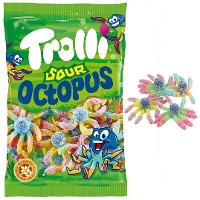 Poulpes gommeux avec pica pica - Trolli - 1 kg
