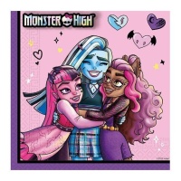 Serviettes de table Monster High 16.5 x 16.5 cm - 20 pièces