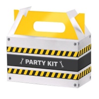 Boîte en carton de construction pour kit de fête - 5 pcs.