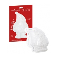 Moule à chocolat 3D Père Noël - Scrapcooking