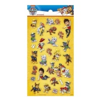 Paw Patrol Stickers jaune - 1 feuille