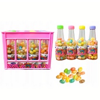 Lot de 12 bouteilles de bonbons gélifiés aromatisés - 60 g chacune