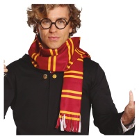 Costume enfant Harry le magicien avec écharpe et lunettes