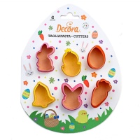 Mini découpeur de Pâques - Decora - 6 pcs.