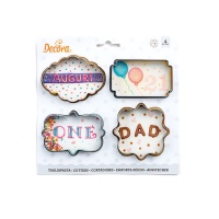 Grands coupeurs de cadre - Decora - 4 pcs.