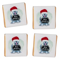 Chocolats de Noël pour chiens Mery - 150 unités