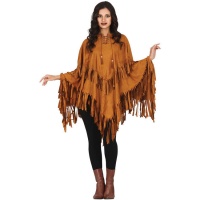 Poncho indien pour adultes