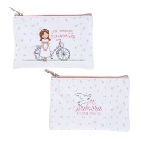 Trousse de toilette de communion plate 17,5 x 1 x 11,5 cm - 1 pc.