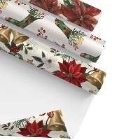 Papier cadeau de Noël de 2 x 0,70 m - 1 unité