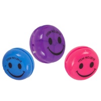 Yo-yos à sourire colorés - 3 pièces