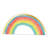 Serviettes de table arc-en-ciel 16.5 x 8 cm - 16 pièces