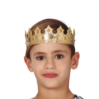 Couronne de roi médiévale pour enfants